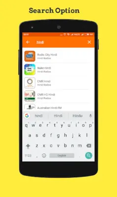 Hindi Radio Online android App screenshot 0