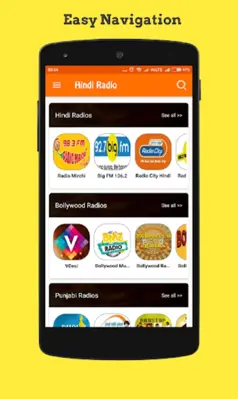 Hindi Radio Online android App screenshot 1